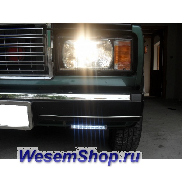Установка Дневных ходовых огней МАЯК DRL-PL8SMD (DRL) на ВАЗ 2107